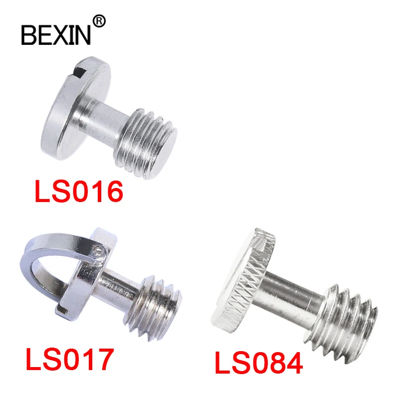 3/8" iron camera screw 3/8 quick release screw mount for the dslr camera tripod monopod ball head quick release plate