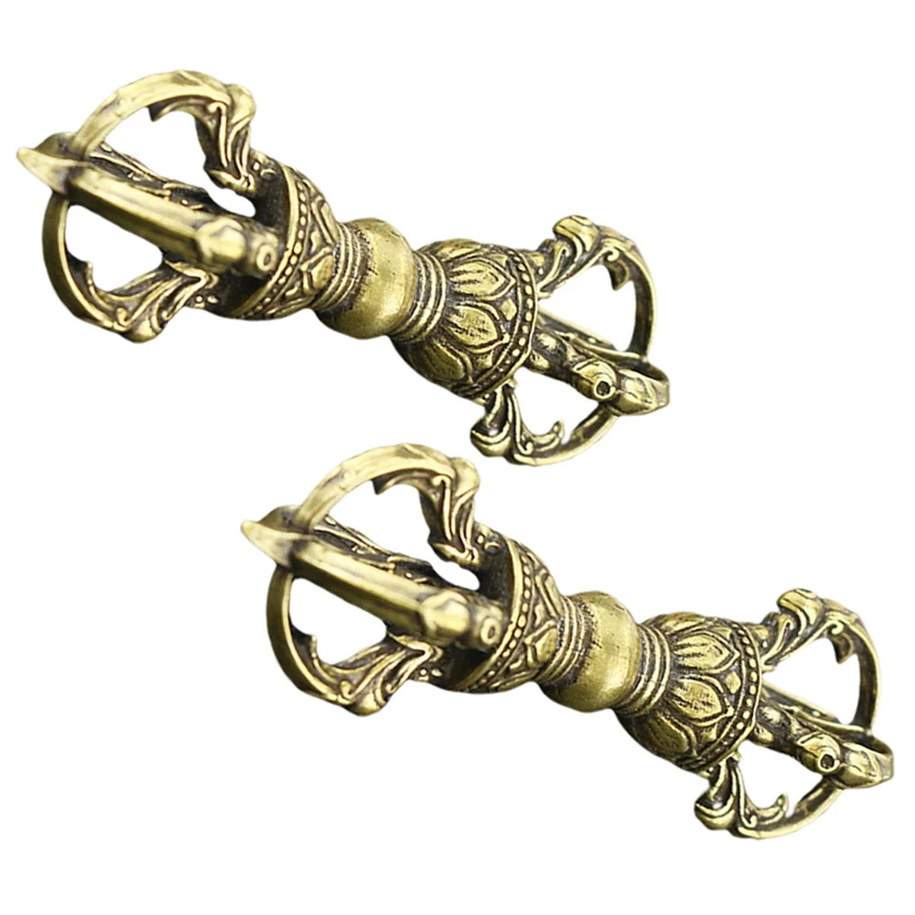 2 قطعة مدقة فاجرا صغيرة زخرفة مدقة فاجرا لديكور سطح المكتب للمنزل والمكتب الحرفية الدينية الرجعية ديكور المنزل #3