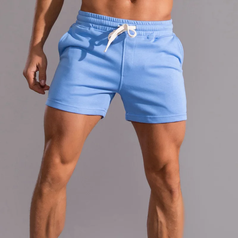 100% Cotton Soft Shorts Men Summer Casual Home Stay Men\'s Running Shorts Sporting Men Shorts Jogging Short Pants Men