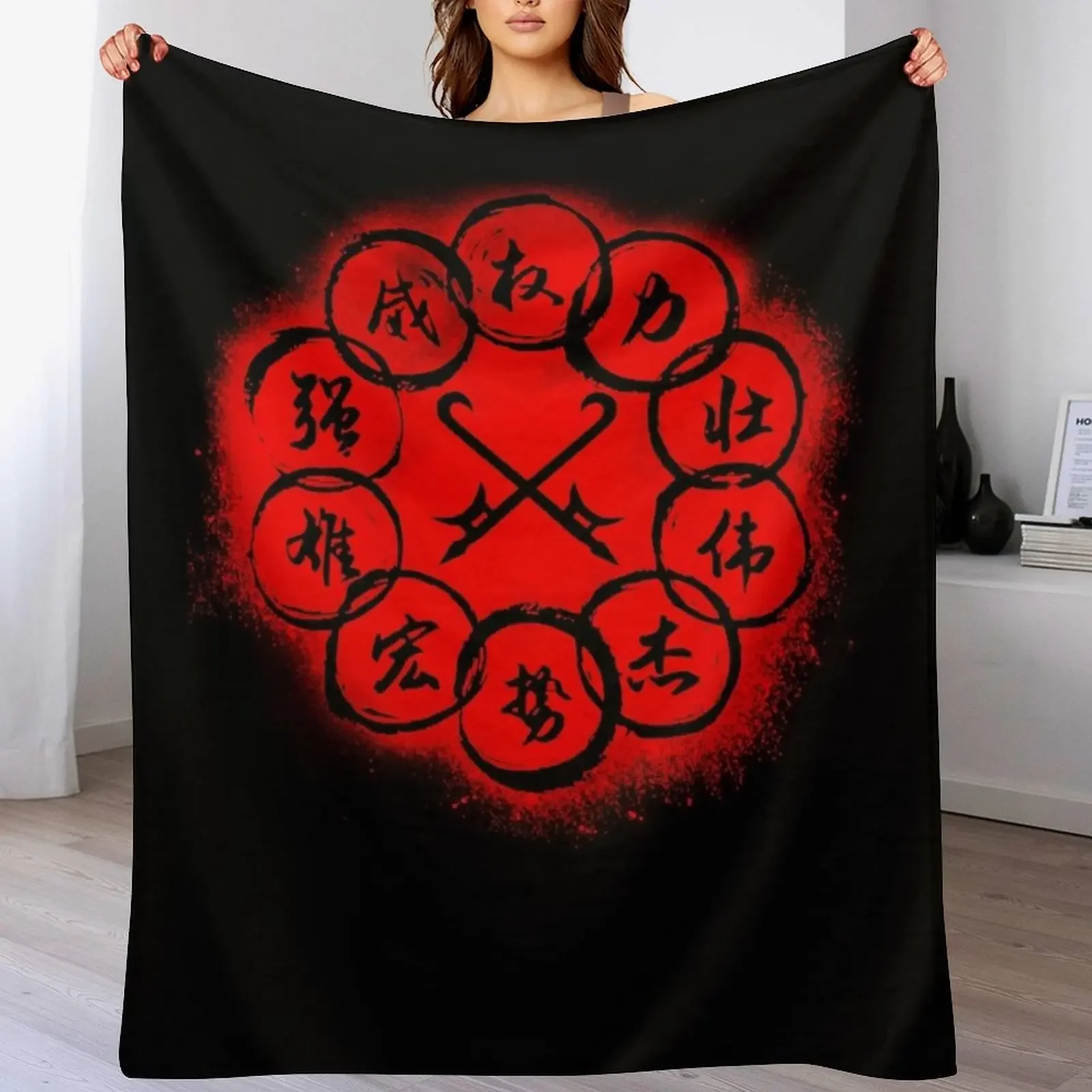 

XIaling&x27;s The Ten Rings Essential Throw Blanket Fuzzy Plush Throw Blanket for Sofa Chair