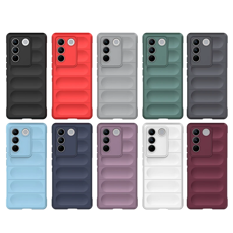 For Cover Vivo V27 Pro Case For Vivo V 27 V27 Pro Capas Skin-Friendly Shockproof Phone Back Bumper Soft TPU Fundas Vivo V27 Pro