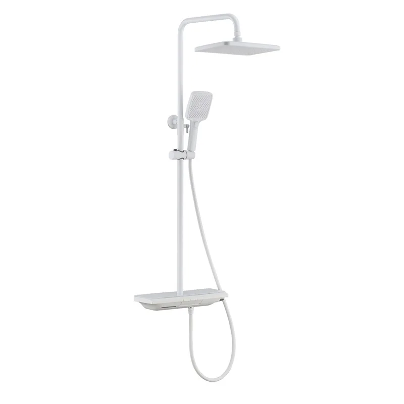 

Cream wind, milky white, shower, set, constant temperature, rain bath, household