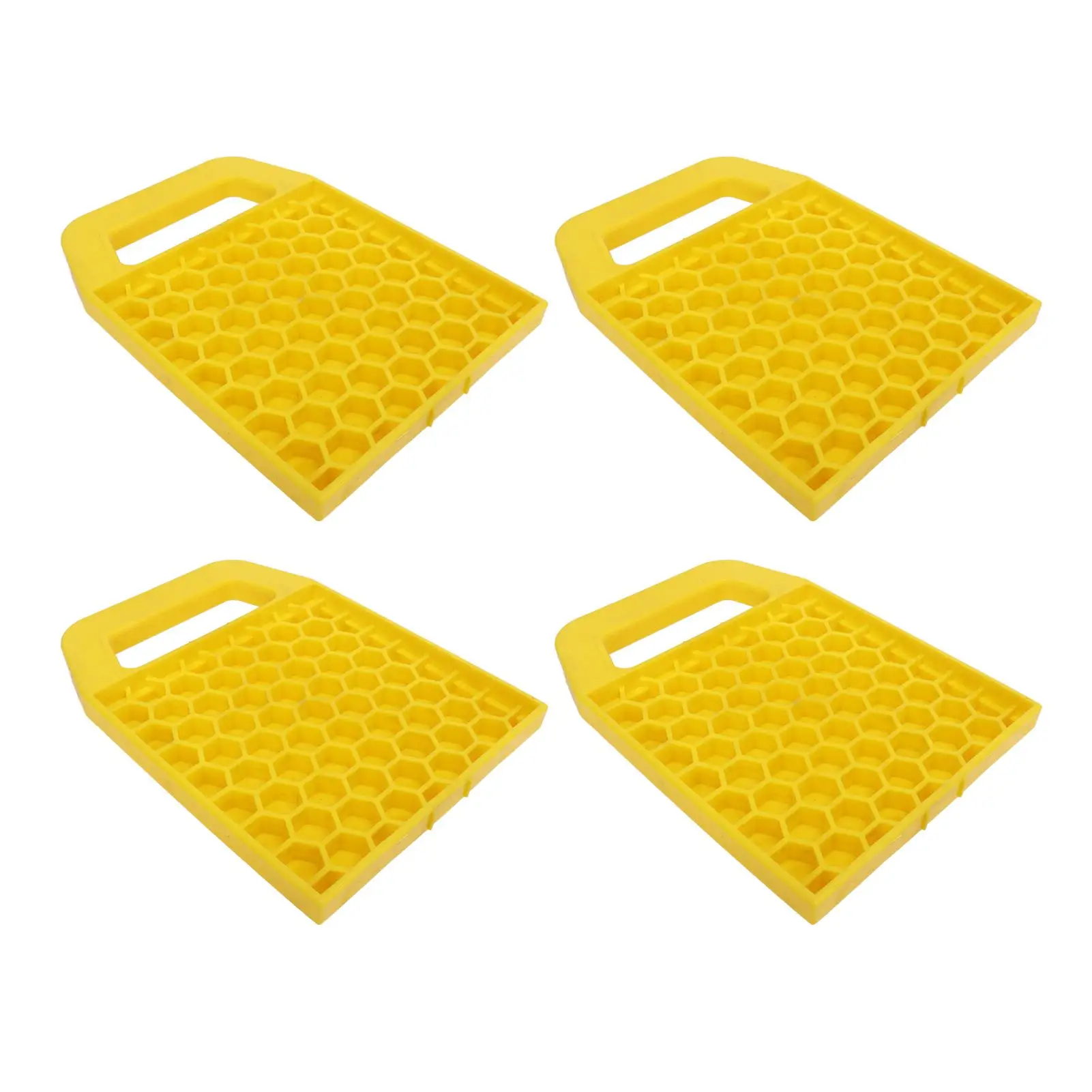 كتلة تسوية جاك خفيفة الوزن مقاومة للطقس وسادة رافعة RV تمنع غرق الرافعات هيكل معزز للتخييم