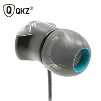 QKZ DM7 Sports Earphone HiFi Music Cellphone Headset In Ear Dynamic Drive Headphone with Microphone 3.5mm Jack Earpiece