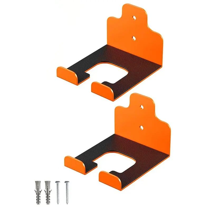 ab11-ガレージ用滑り止めマット付き壁掛けトリマーラック、草刈り機、草刈り機、ヘッジトリマー用のガーデンツールオーガナイザー収納