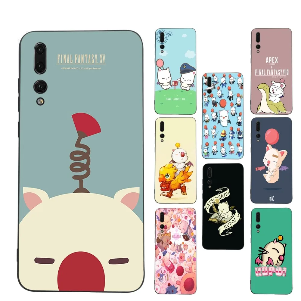 Game F-Final Fantasy Moogle Phone Case For Huawei P 8 9 10 20 30 40 50 Pro Lite Psmart Honor 10 lite 70 Mate 20lite