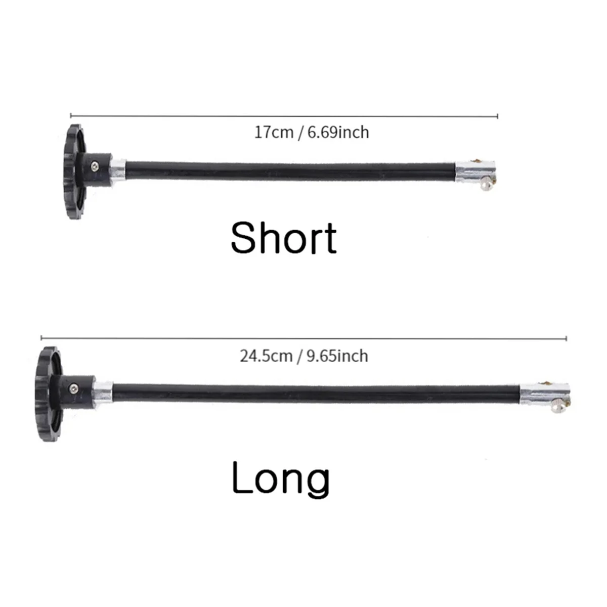 Accessori per telescopi astronomici Aste a leva trimmer per strumenti per telescopio Celestron 80EQ 80DX EQ1 EQ2, dimensioni lunghe XQ