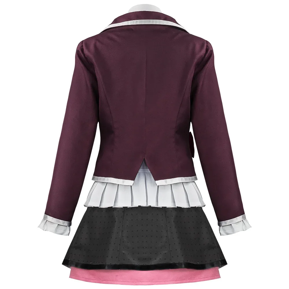 Anime Danganronpa Cosplay Utsugi Kotoko Cosplay Costumes Wig School Jk Uniform Game Dangan Ronpa Halloween Costumes For Women