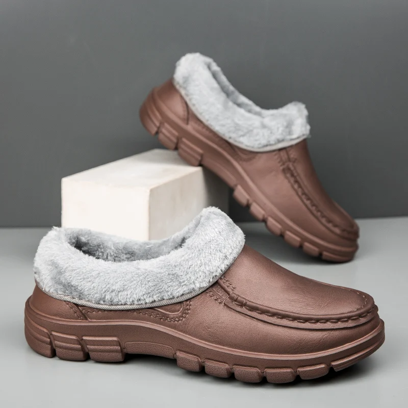 Men Chef Shoes Waterproof Oil-proof Kitchen Work Shoes Ultra-light Non-slip EVA Soft-soled Casual Men's Garden Shoes Size 39-48