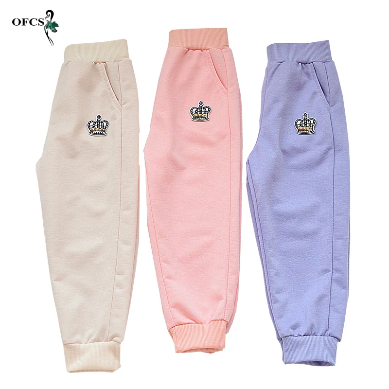 New Sping Fashion Baby Clothing Cotton/Modal Girls Boys Casual Bottoming Pants Children Enfant Garcon Trousers For Cartoon Soft