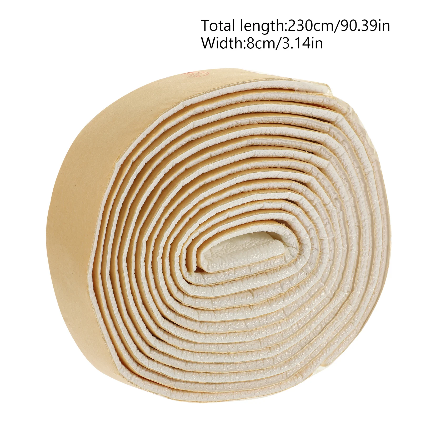 2 Gulungan Lis Sudut Dinding Fleksibel Perekat 3D Embossed Foam Molding Trim untuk Rumah Kamar Mandi Ruang Tamu Tempel dan Tempelkan di Dinding