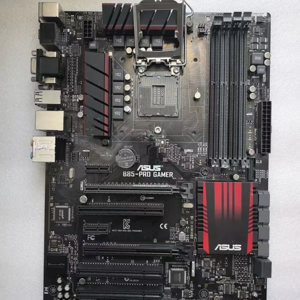 

B85 PRO GAMER placa base de escritorio Разъем LGA 1150 i7 i5 i3 DDR3 32G SATA3 USB3.0 ATX