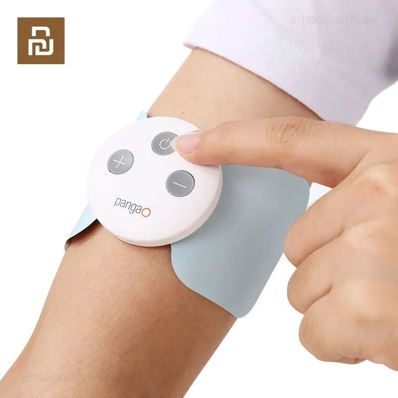 Youpin Pangao Magic Massage Stickers TENS Pulse Electrical Full Body Relax Muscle Therapy Massager with Charging Case for Home