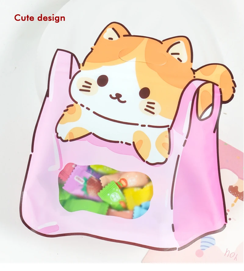 20Pcs 50Pcs Kunststoff Tragbare Cartoon Schulranzen Süßigkeiten Snack Abdichtung Taschen kinder Geburtstag Hochzeit Party Kreative Geschenk Tasche – Detail 8