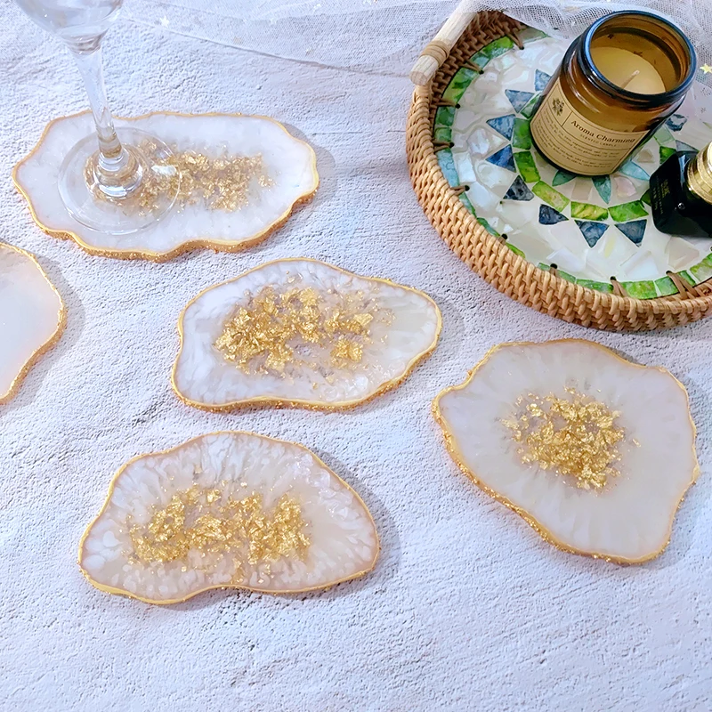 

SZ029 Plane Special Shaped Coaster Epoxy Resin Silicone Mold DIY Irregular Tray Plate Casting Molds Gifts Home Decoration