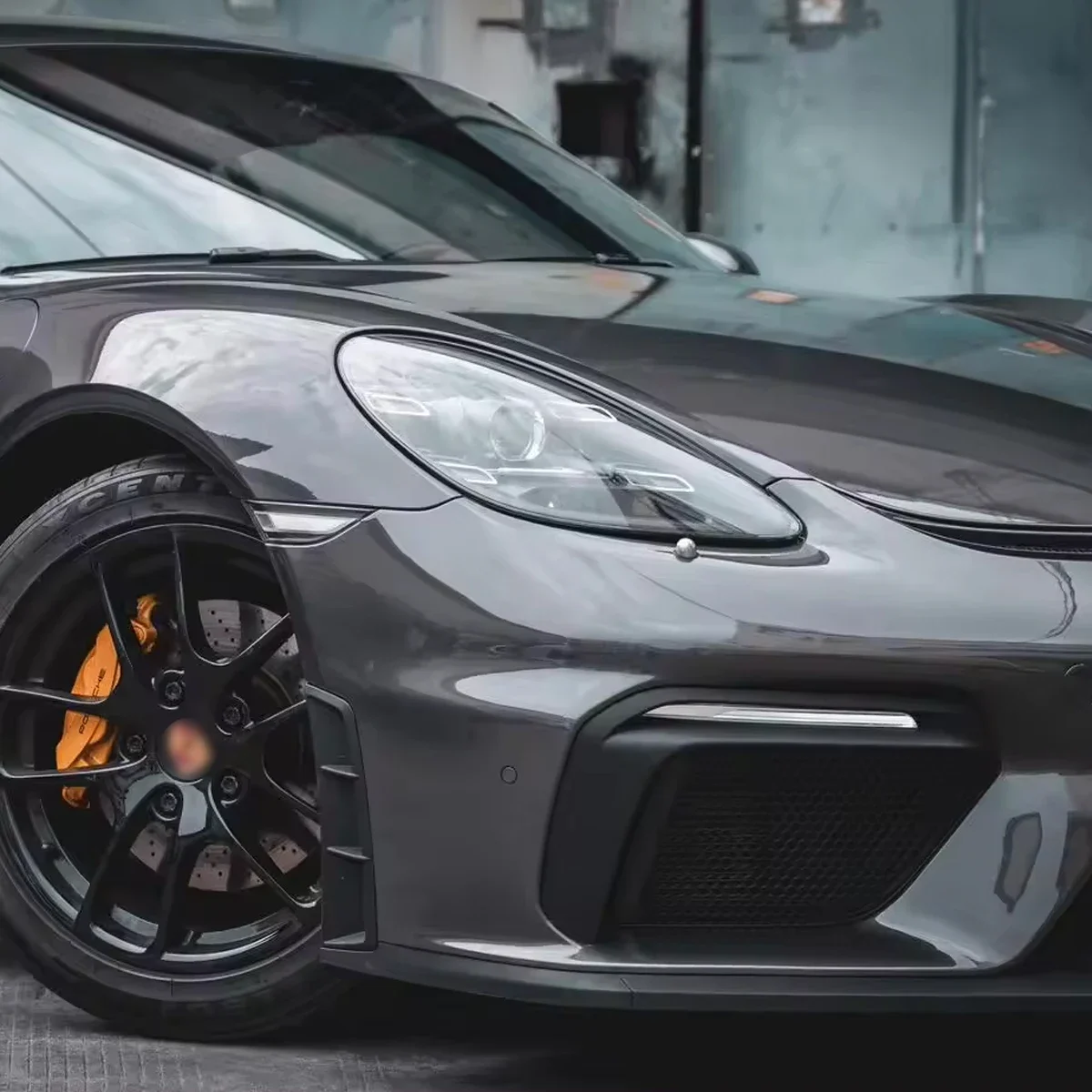 

Комплект кузова автомобиля для Porsche 718 Cayman Boxster, модификация GT4, передний задний бампер, хвостовое крыло, задний спойлер