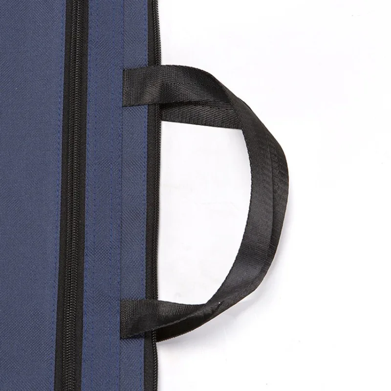 أكسفورد القماش حقيبة ملفات مزدوجة حمل حقيبة مجلد وثيقة Orginizer بورت المستندات A4 A4 مجلد ملفات Pochette الميزانية المغلف