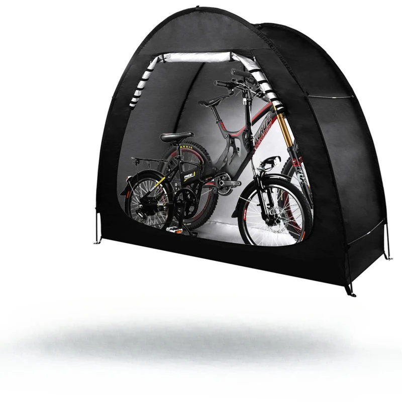 

Portable bicycle tent rainproof mountain single-layer storage room utility room dust-proof quick open free outdoor camping