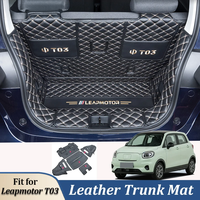 For 2021 Leapmotor T03 Cushion Material 5Pcs Fully Surrounded Interior Special New Energy Electric Trunk Leather