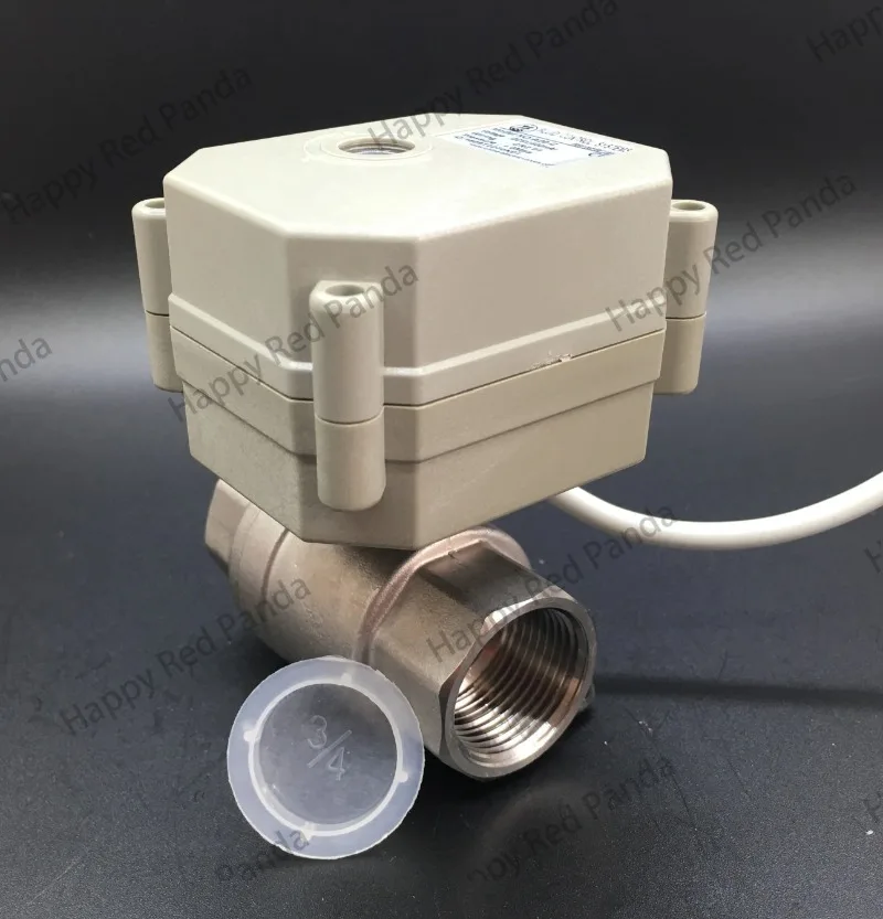 

Fan DN20 Proportional Valve 0-5V 0-10V or 4-20mA 2 Way Brass/SS304 3/4'' DC12V DC24V For Water Modulating Contro