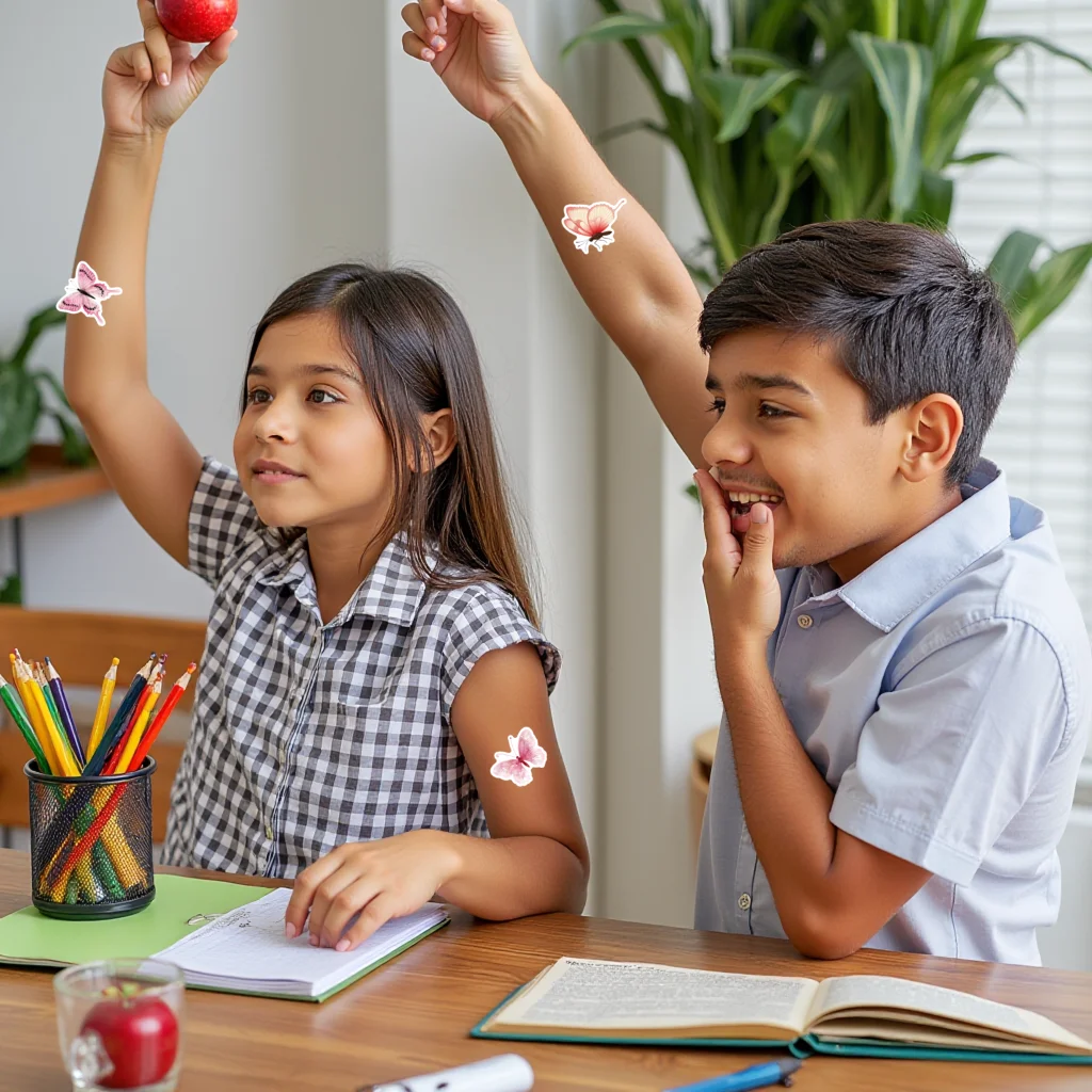 35pcs Cartoon Spring Stickers Whimsical Insect DIY Stickers Stickers For DIY Phone Guitar Laptop Notebook Suitcase