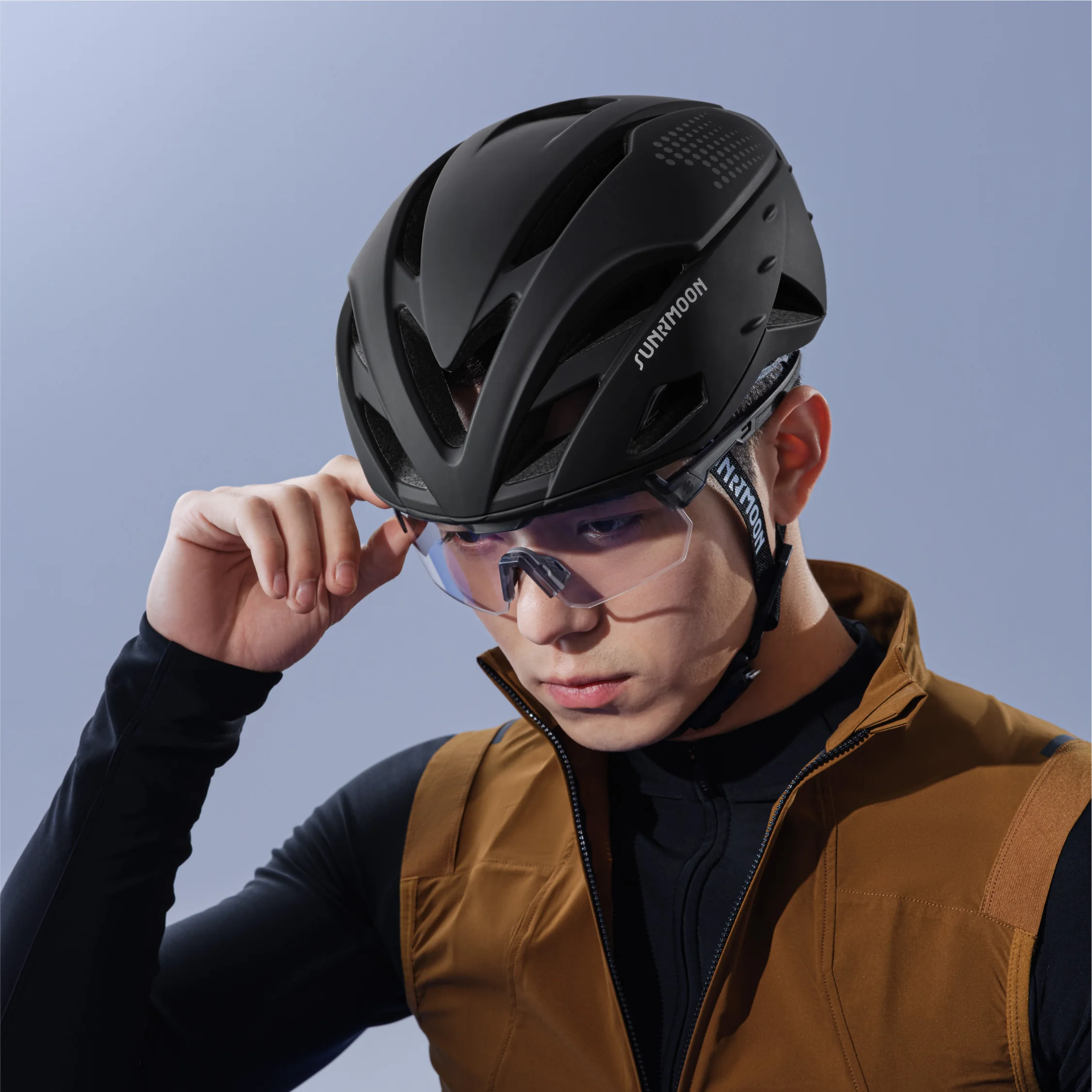 

Sunrimoon 3D GRID CS-43 Riding Helmet Wind Tunnel Breaking Pneumatic Mountain Bike Bicycle Safety Helmet