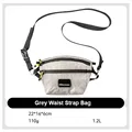 Grey Waist Strap Bag