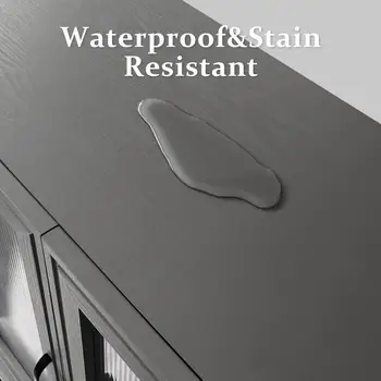 71吋洗衣房櫥櫃套裝,壓克力玻璃門,帶可調節層架的洗衣房櫥櫃,廚房壁櫃,浴室 6 最佳銷售 亞克力家具 - №6