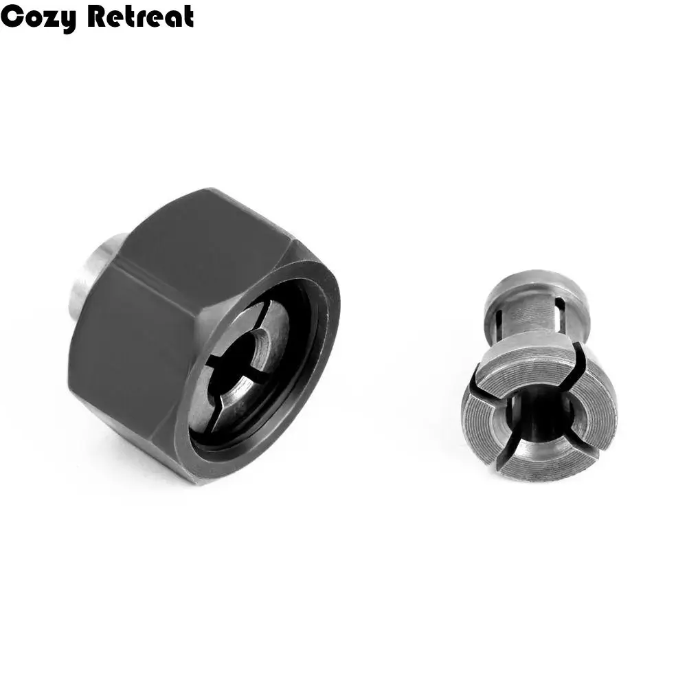

Electric Router Collet Chuck Adapter Trimming Machine Router Bit Collets Collet Chuck Milling Cutter Accessories Chuck Nut