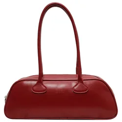 Bolsos de axila Vintage para mujer, bolso de compras Retro de cuero PU de gran capacidad, de Color sólido bolso de viaje, bolso de Compras de moda, bolso de un solo hombro