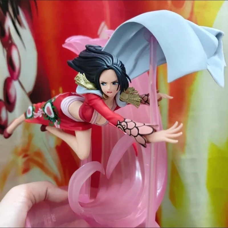 

Figure Bandai Banpresto One Piece BRC Boa Hancock Combat Log Peripheral Ornaments Trendy Play Model Decoration Children's Gifts