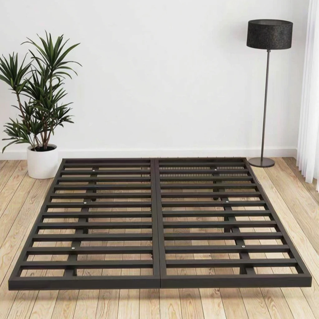 

Wholesale Metal Platform Bed Frame King Full Size with Storage Floating Bed Frame Queen