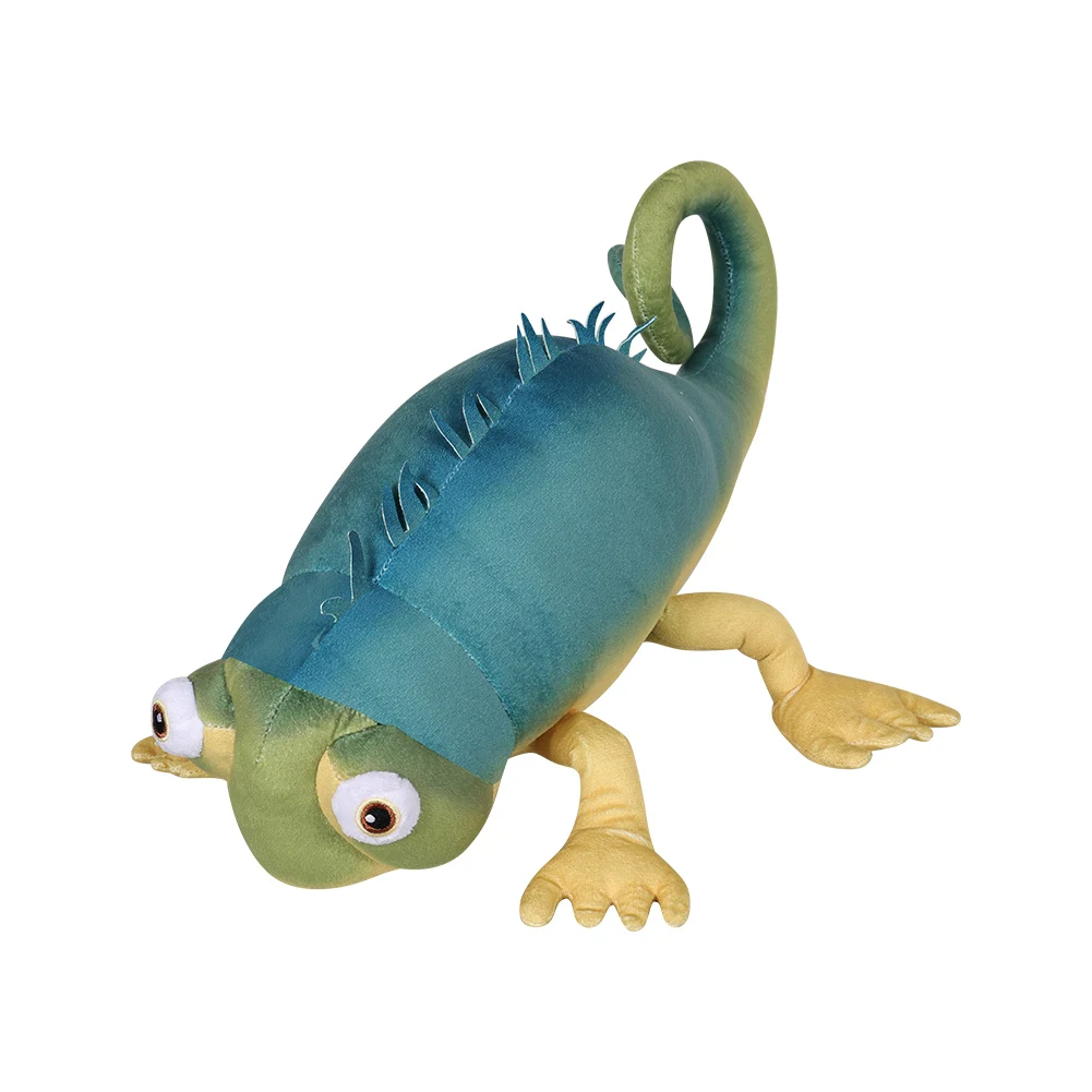 20CM Cute Chameleon Lizard Plush Stuff Leo Cosplay Toy Cartoon Children Cartoon Plush Toys Mascot Props Xmas Birthday Gifts