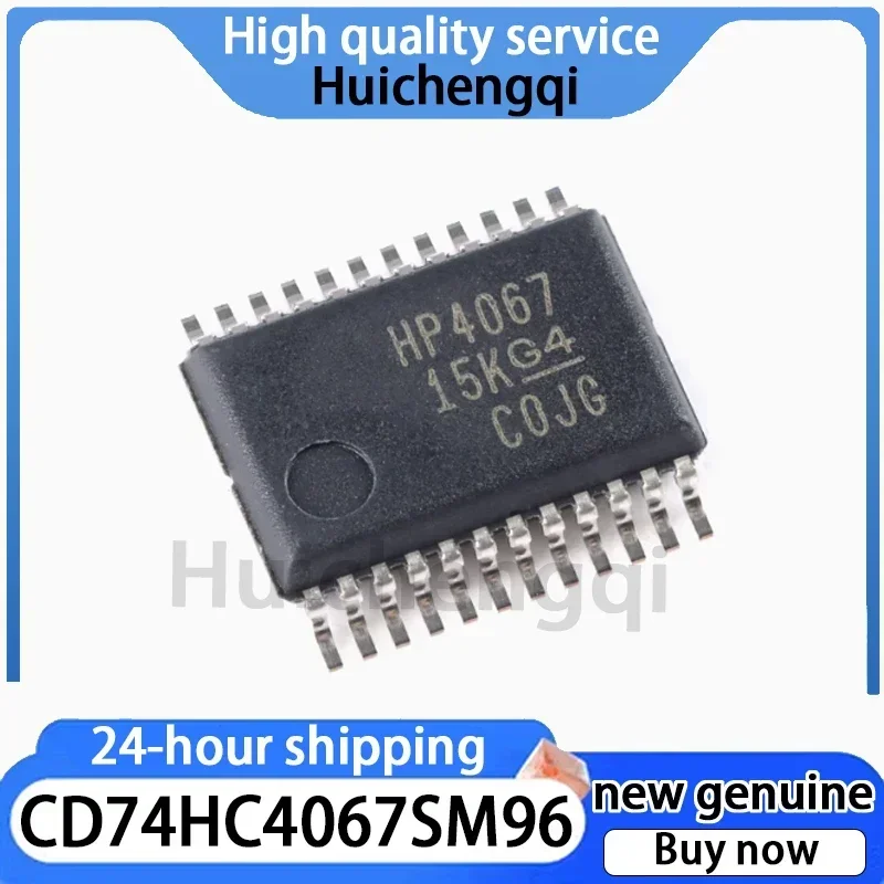 10PCS CD74HC4067SM96 SSOP-24 Single Channel Analog Multiplexer Chip