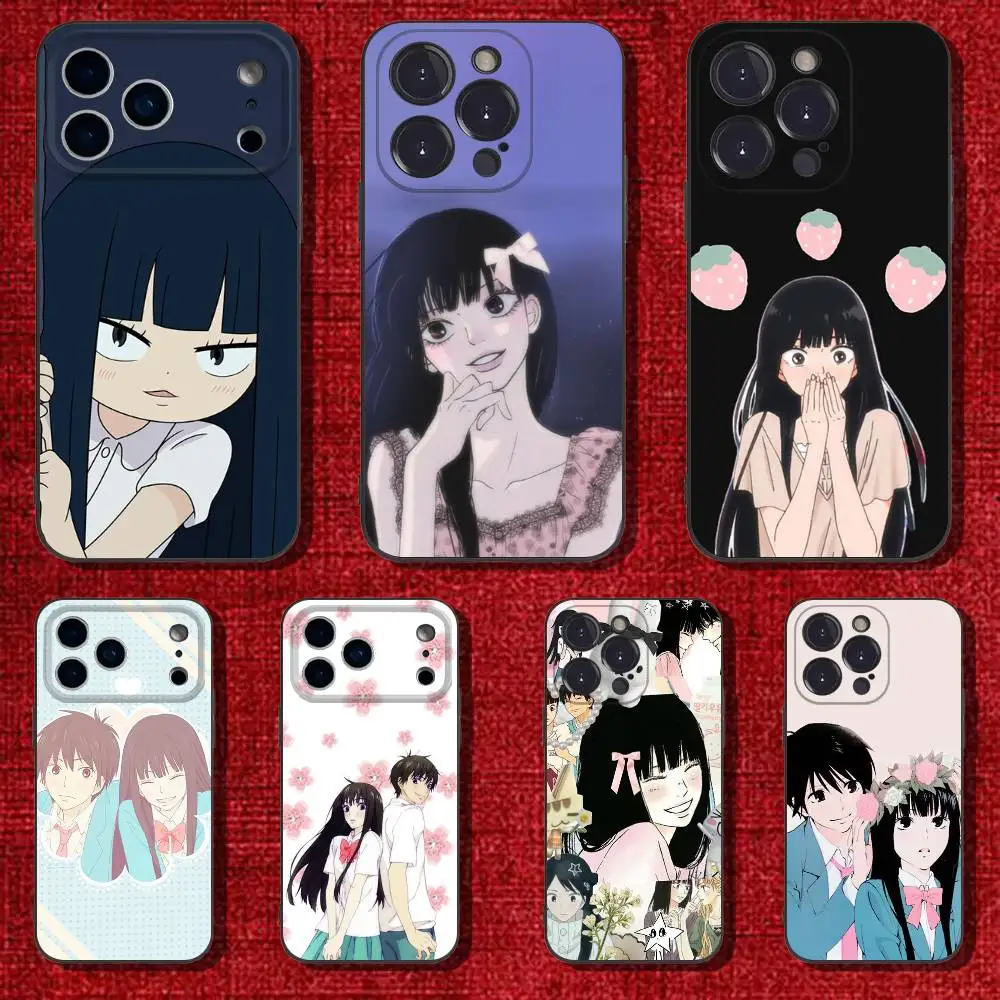 

Kimi ni Todoke Sawako Phone Case For iPhone 6,17,16,15,14,13,12,11 Plus,Pro Max,XS,X,XR,SE,Mini,8,7,Soft Silicone Black Cover