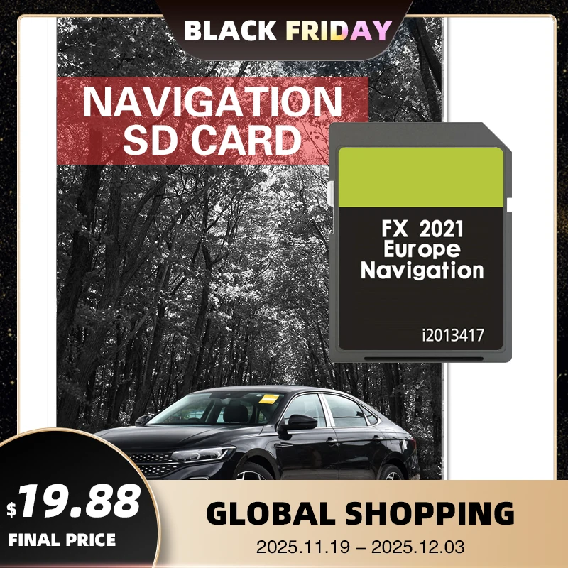 

for Ford C-Max Sat Nav Card Maps Version Data Mondeo SD Europe Navigation FX 2021 Cover Europe Road Tracker