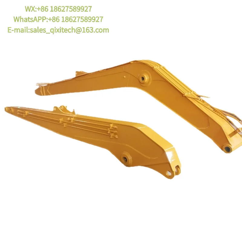 Excavator standard small arm, large arm, standard arm, extended arm building demolition and river dredging