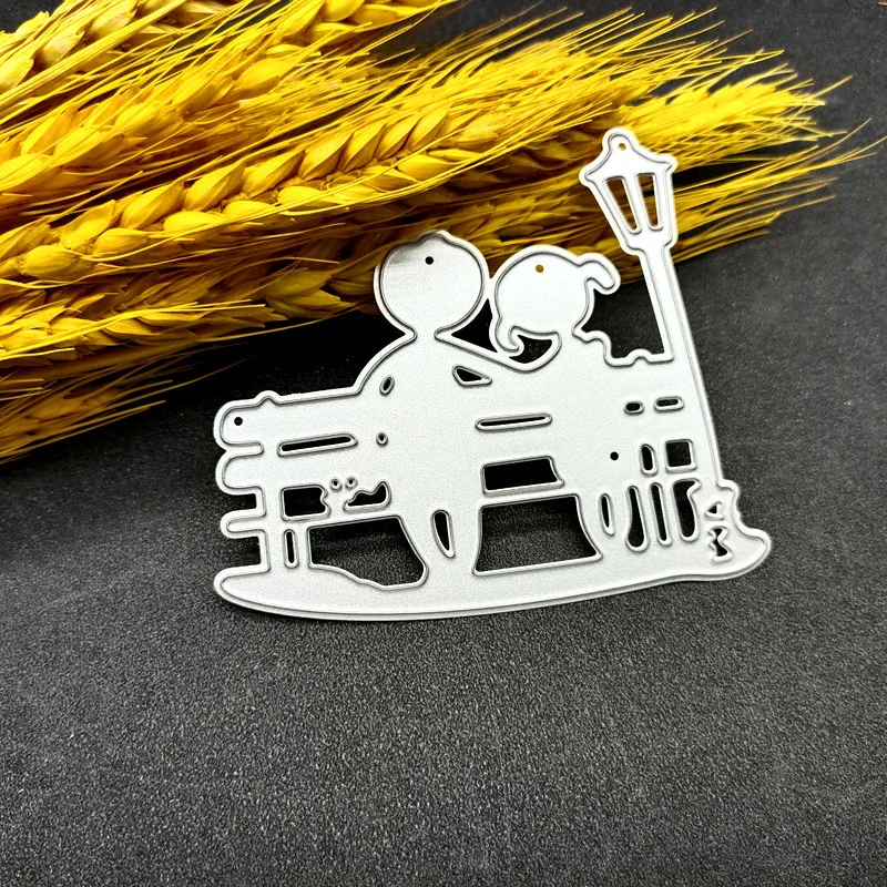 

Lovers metal cutting dies mold Scrapbooking paper craft knife mould blade punch template Embossing stencils 1PCS