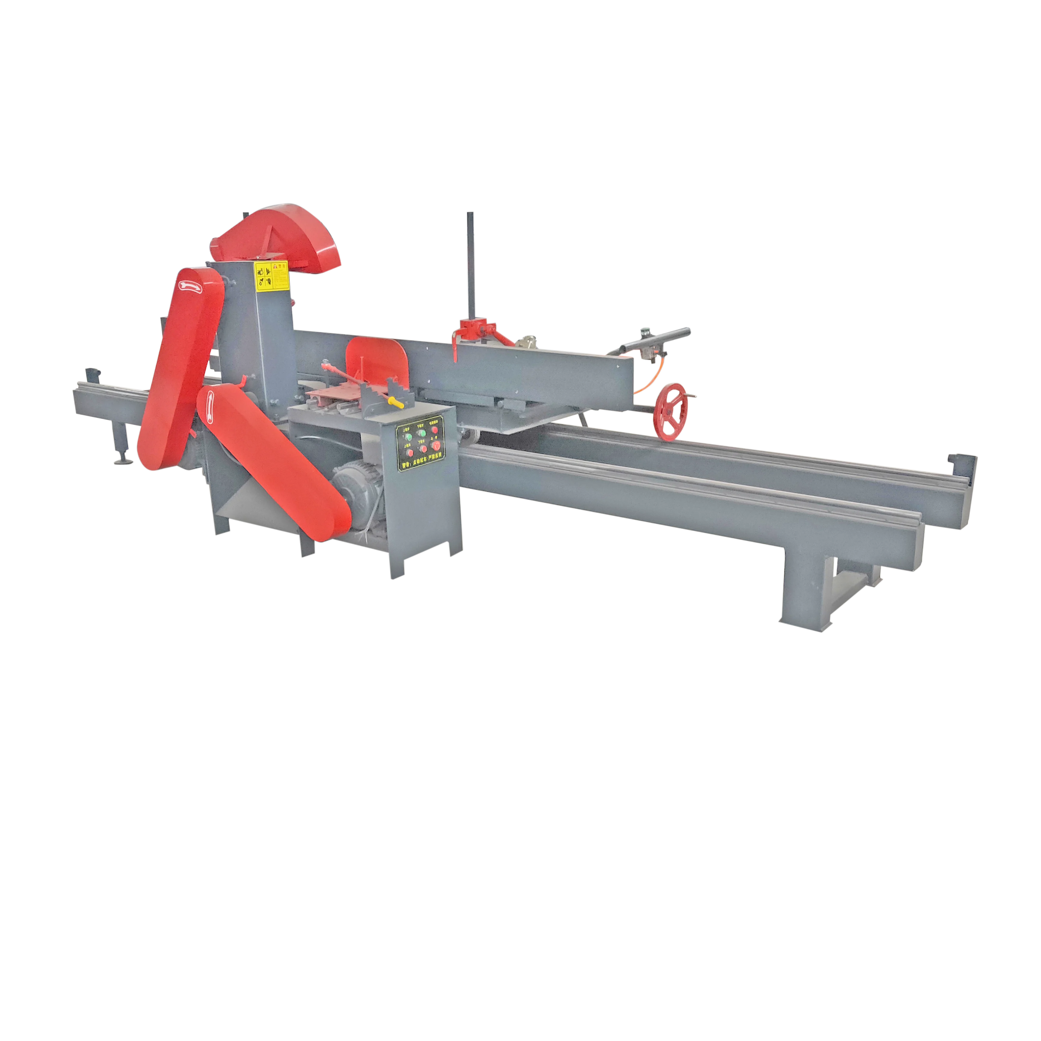 

Автоматический горизонтальный ленточнопильный станок для круглых заготовок с двигателем, 220В, с подающим столом для бревен