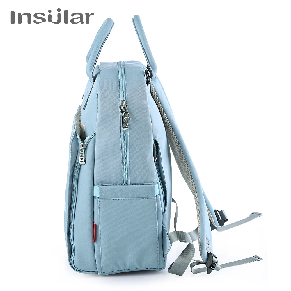 Nova moda multi-função múmia maternidade saco de fraldas grande capacidade de viagem à prova dwaterproof água carrinho de fraldas mochila designer para mães