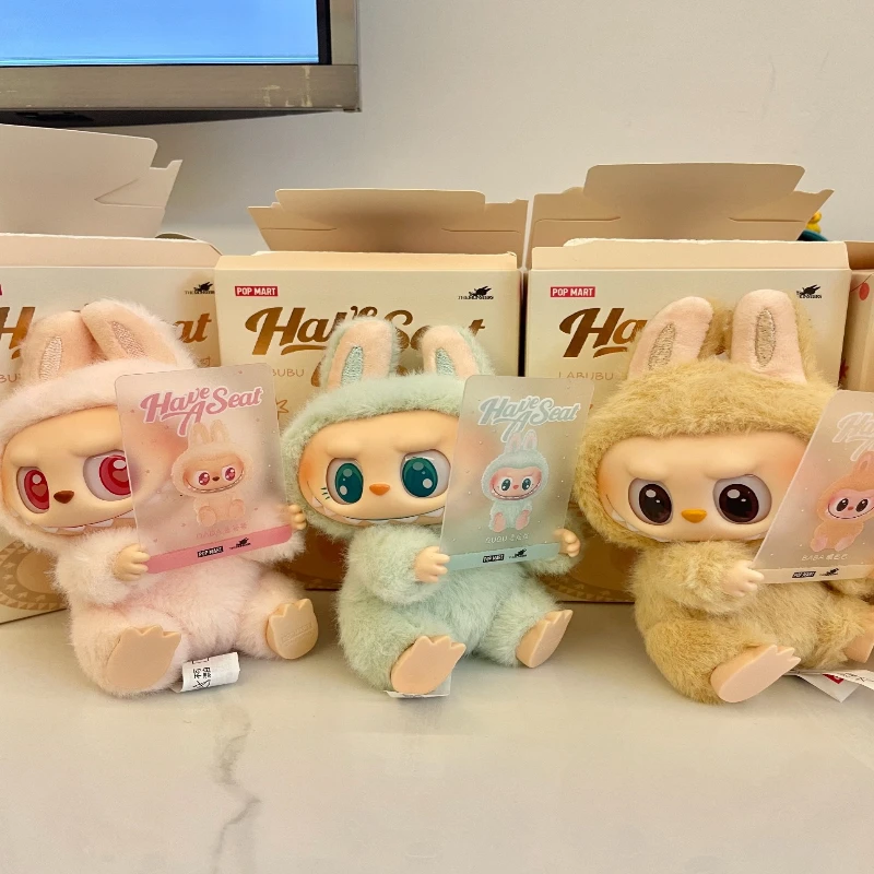 ポップマート ラブブ マカロン 第二世代 オーセンティック ジェネレーション シッティングパーティー トレンド ブラインドボックス ギフト サプライズ コレクション クリスマス おもちゃ THE MONSTERS