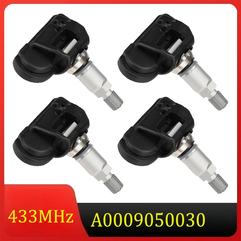 Sensor de Presión de Neumáticos TPMS de 433 MHz para Mercedes Benz Clase A, C, E, G, S, Sprinter, Vito, Vario, Metris A0009057200 670002790
