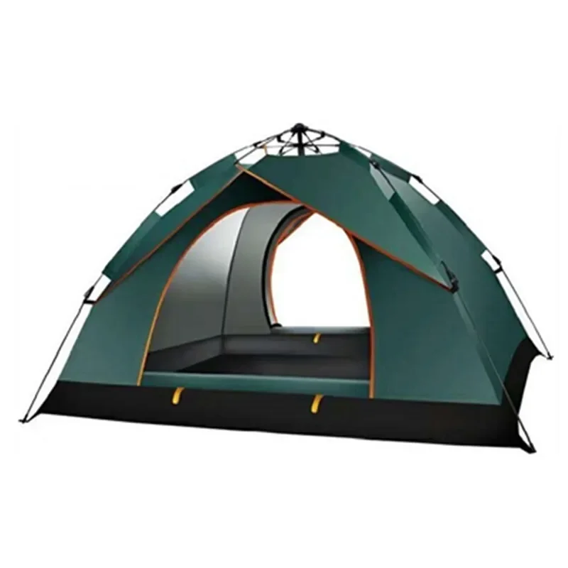 Przenośny namiot One Touch Outdoor Tent W pełni automatyczny szybko otwierany namiot 2-osobowy Samojezdny namiot kempingowy Namioty chroniące przed słońcem 접이식 텐