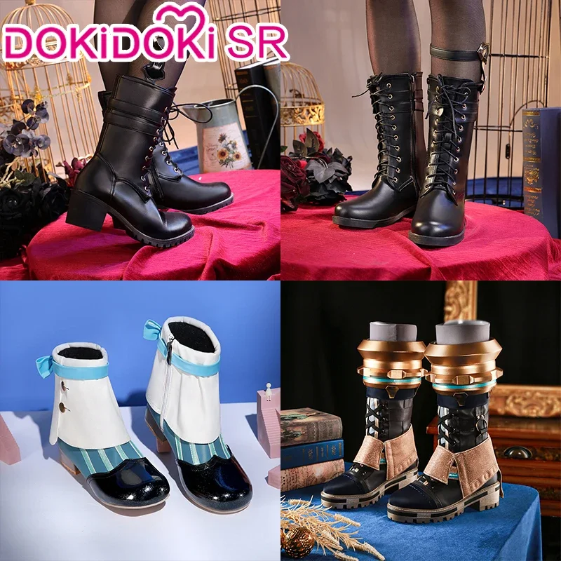 

IN STOCK Lyney/Lynette/Freminet/Sigewinne Shoes Cosplay Game Genshin Impact DokiDoki Fontaine