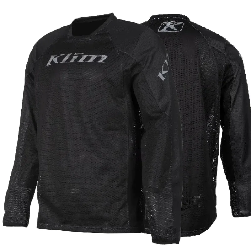 For Klim Off road Motorcycle T-shirt Racing Men breathable Long Sleeve Mountain Downhill Bike Clothes DH MTB Motocross Jersey