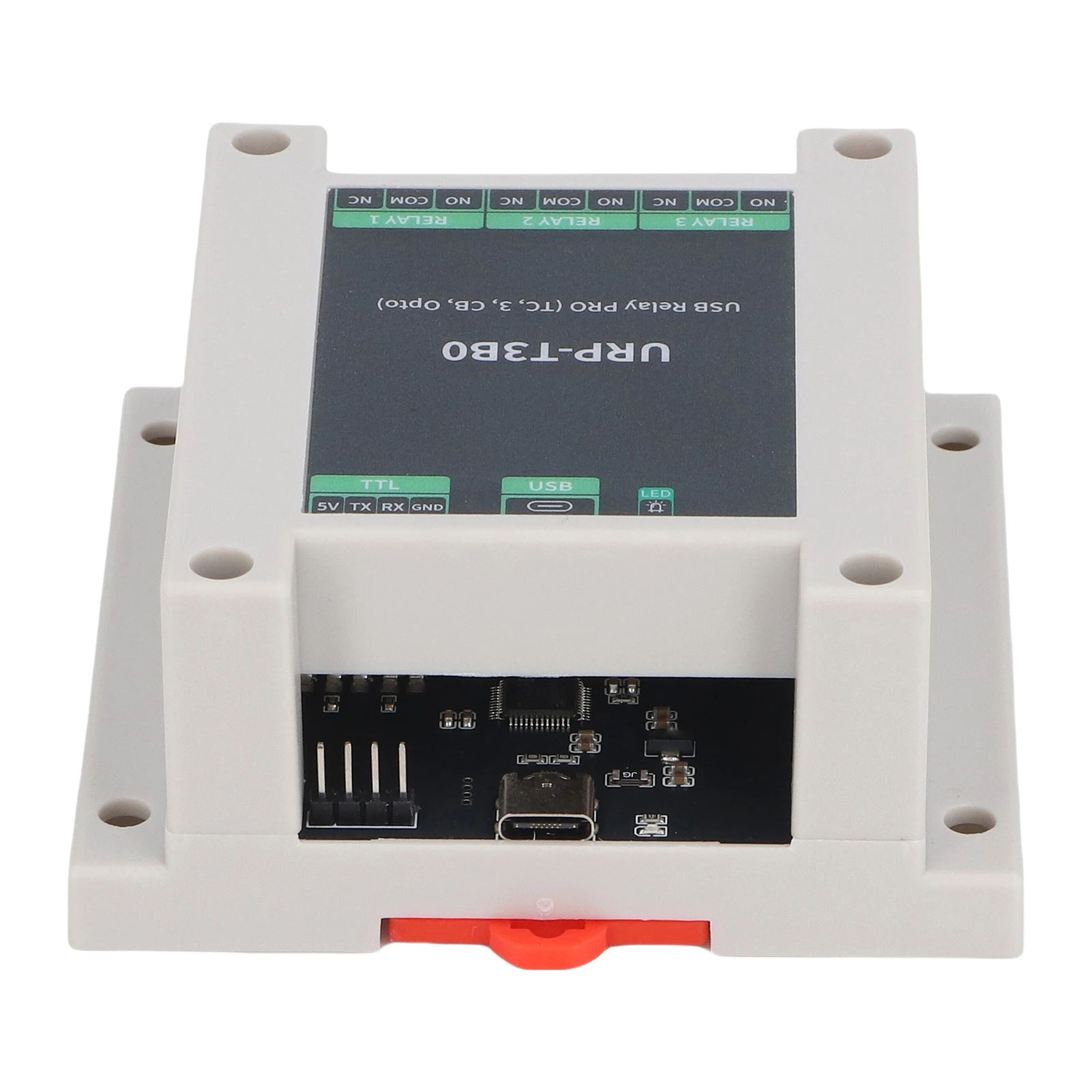 USB リレー 3 チャンネル 5V USB TTL 制御リレーモジュール GD32F103C8T6 チップ LED インジケーター付き