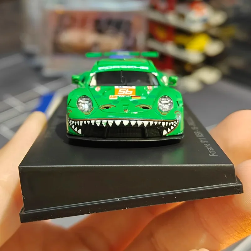 Spark 1/64 911 RSR-19 PROJECT 1 AO 2023 LE MANS #56 Alloy Motor
