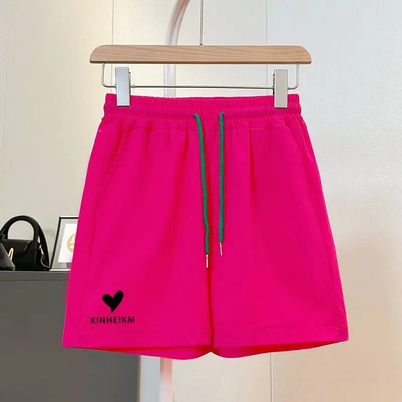 Pantalones de chándal sencillos con cintura elástica para mujer, pantalón de chándal informal de Color liso, holgado, con bolsillo, cómodo, novedad de 2024