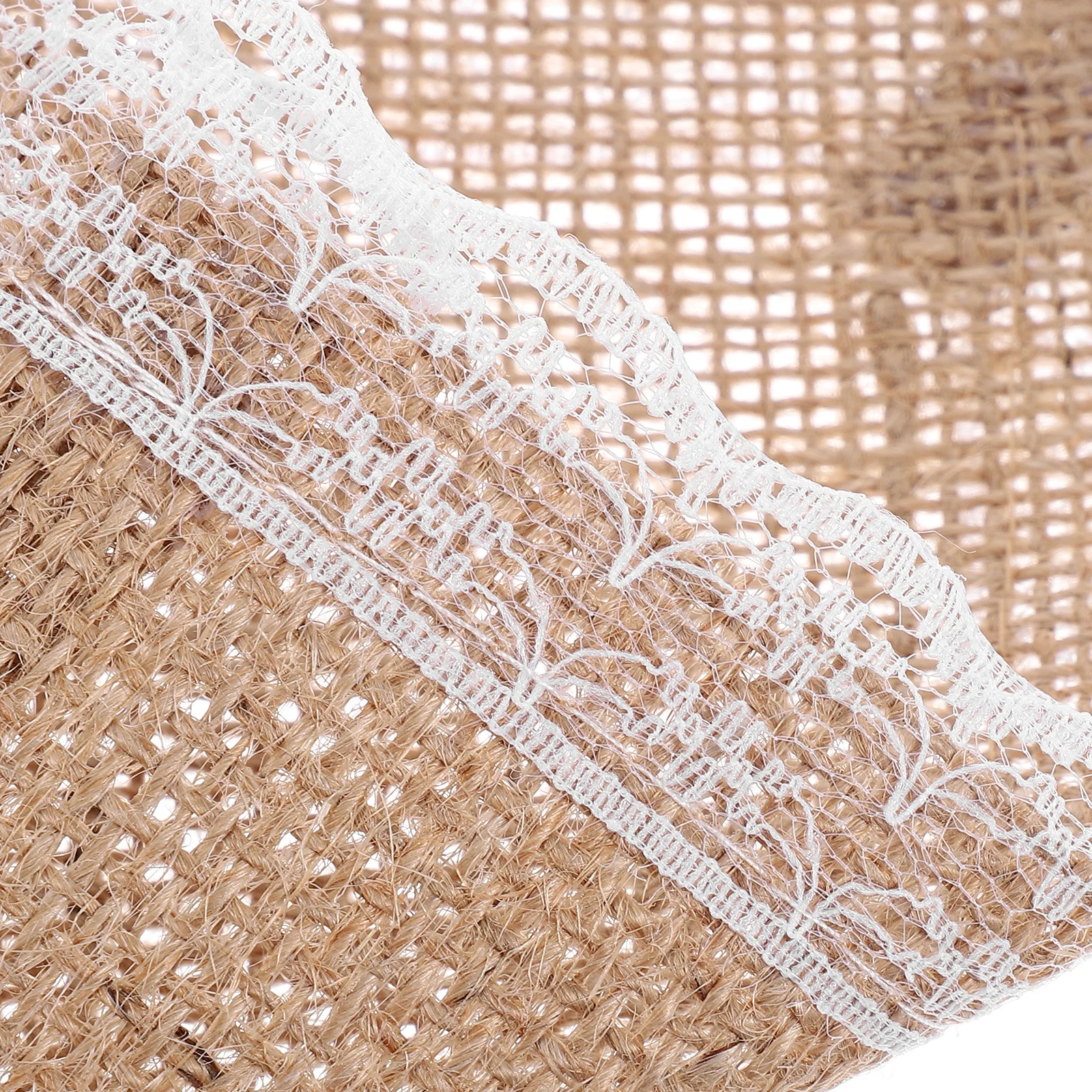 

4pcs Burlap Flower Cone Holder Wedding Birthday Party Decoration Confetti Cones For Weddings Candy Favor Organizer Gift