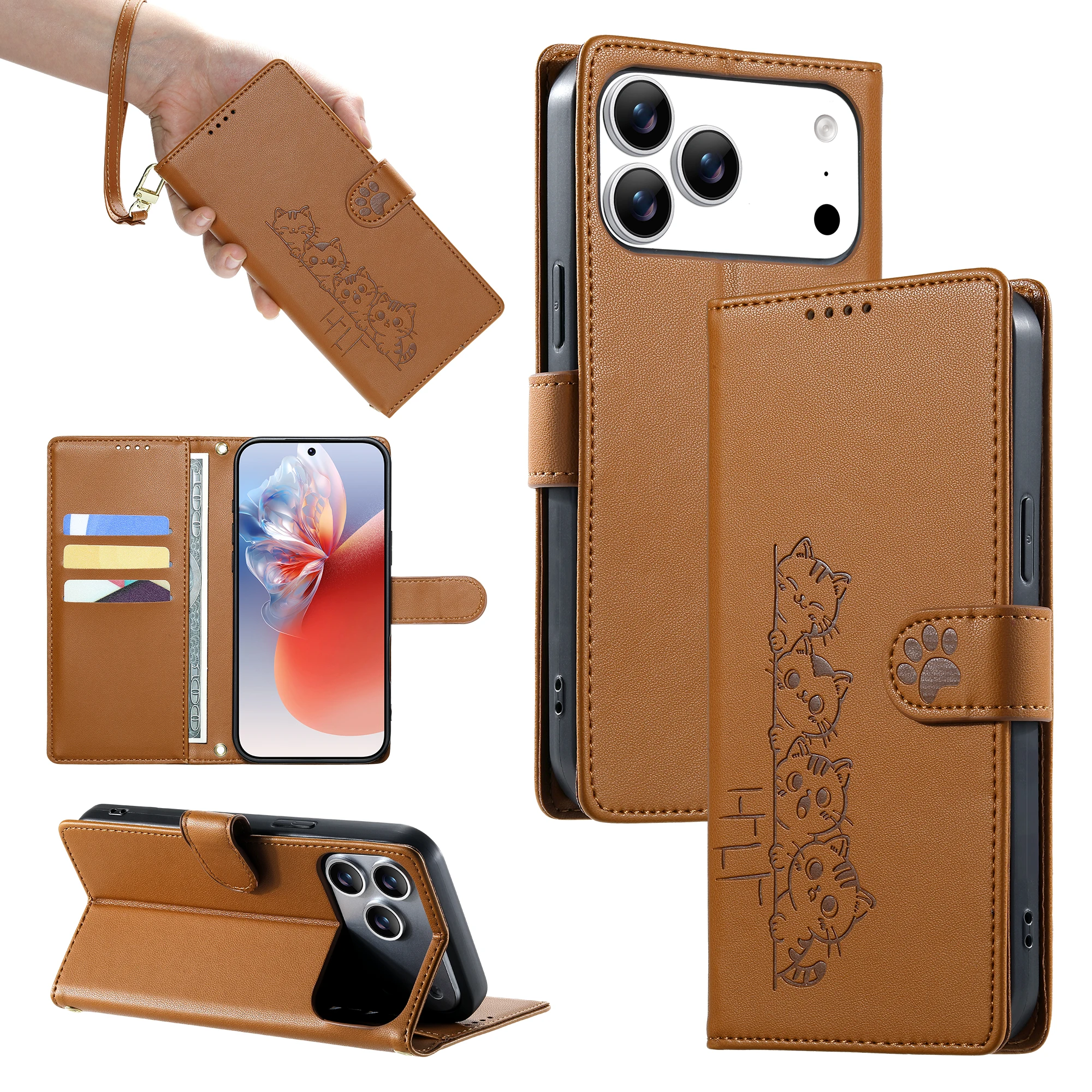 Crossbody lederen flip case vo - Huawei Nova 12 recensie en prijs